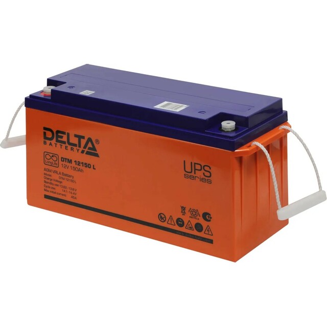 Батарея для ИБП DELTA BATTERY DTM 12150 L 12В 150Ач