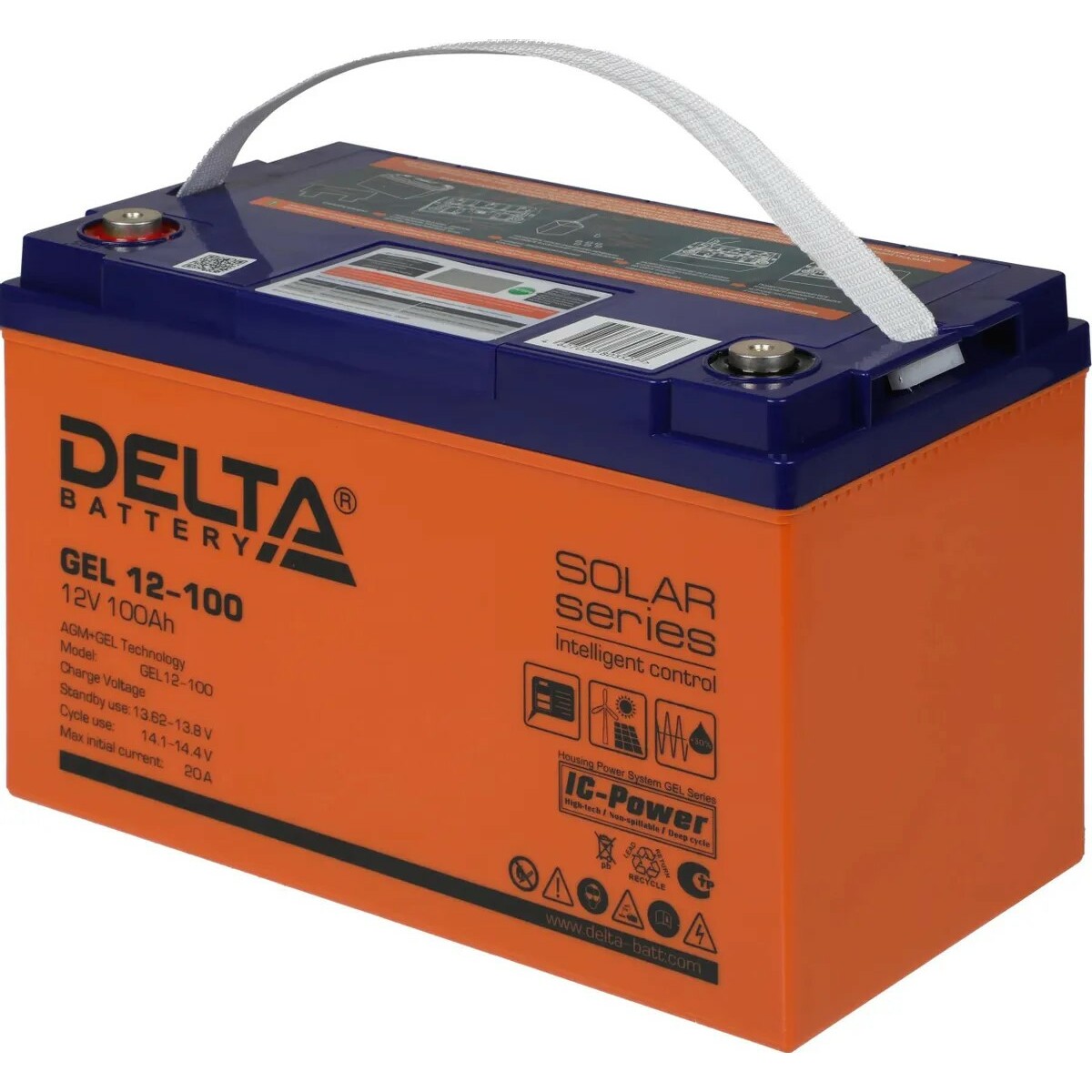 Батарея для ИБП Delta BATTERY GEL 12-100 12В 100Ач