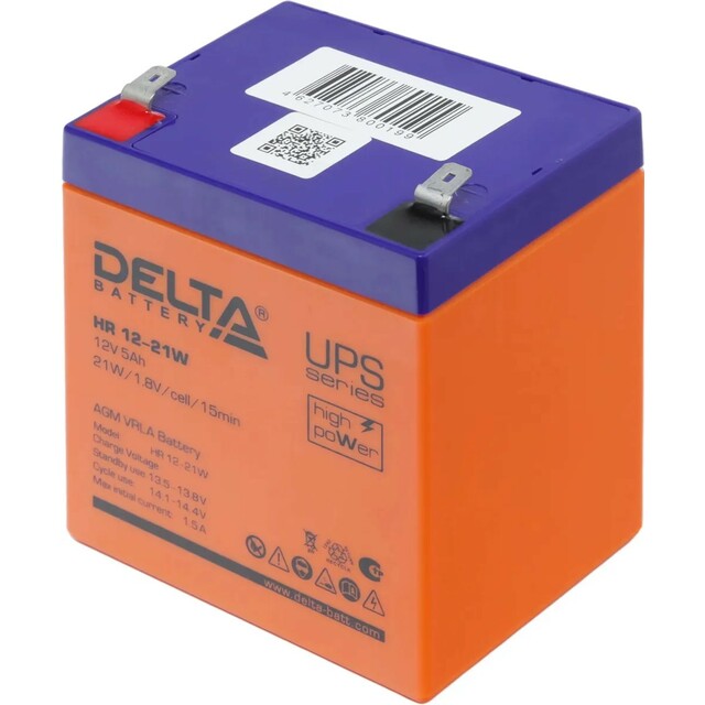 Батарея для ИБП Delta BATTERY HR 12-21 W 12В, 5Ач