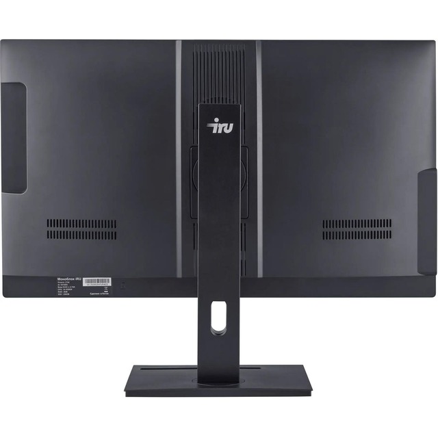 Моноблок IRU Office 27IM 27 Full HD i5 1035G4 (3.6) 8Gb SSD256Gb Iris Plus Graphics Windows 11 Professional GbitEth WiFi BT 120W Cam черный 1920x1080