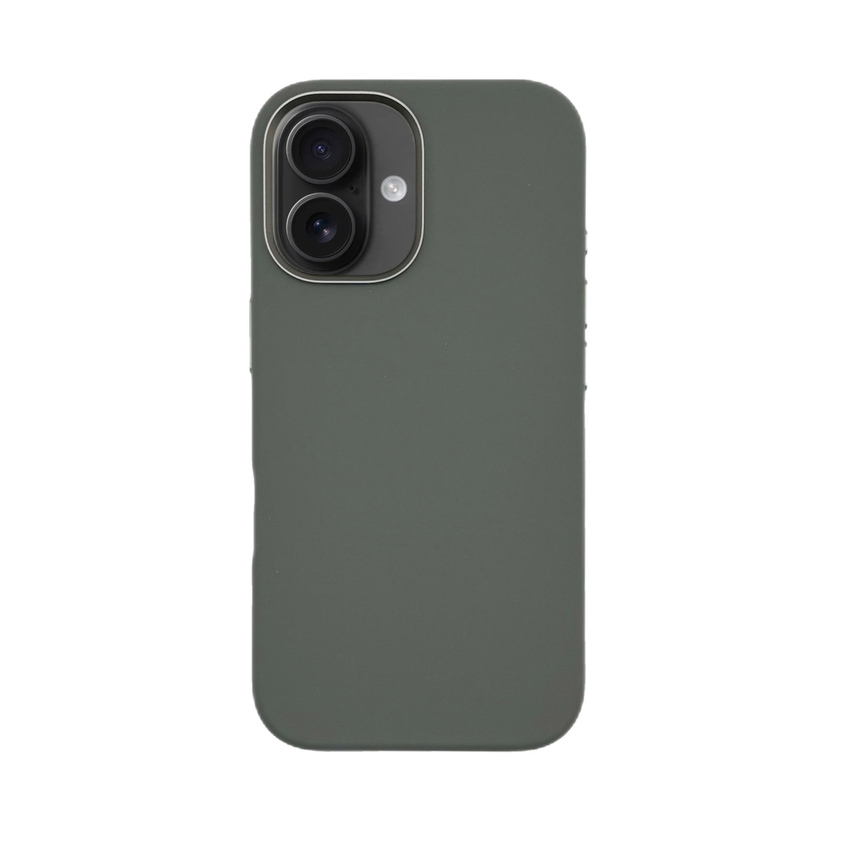 Чехол-накладка Comma Nature Series Magnetic Silicone Case для iPhone 16 Plus (Цвет: Grey)