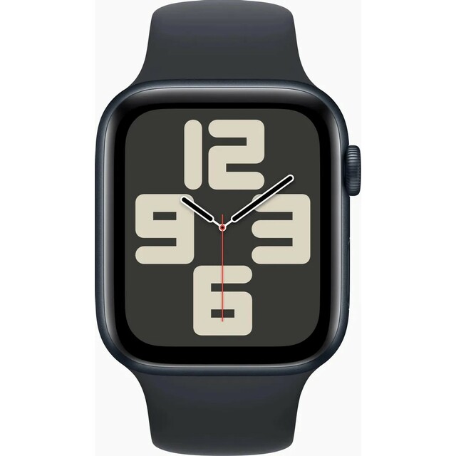 Apple Watch SE (2023) 44mm Aluminum Case with Sport Band M / L (Цвет: Midnight)