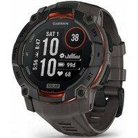 Умные часы Garmin Instinct 3 50mm Solar (Цвет: Black/Charcoal)