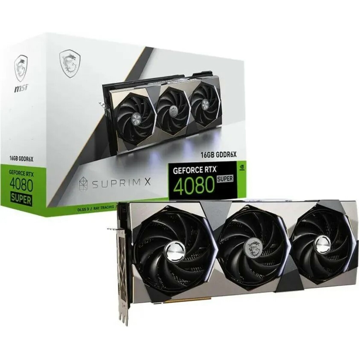 Видеокарта MSI GeForce RTX 4080 SUPER 16G SUPRIM X