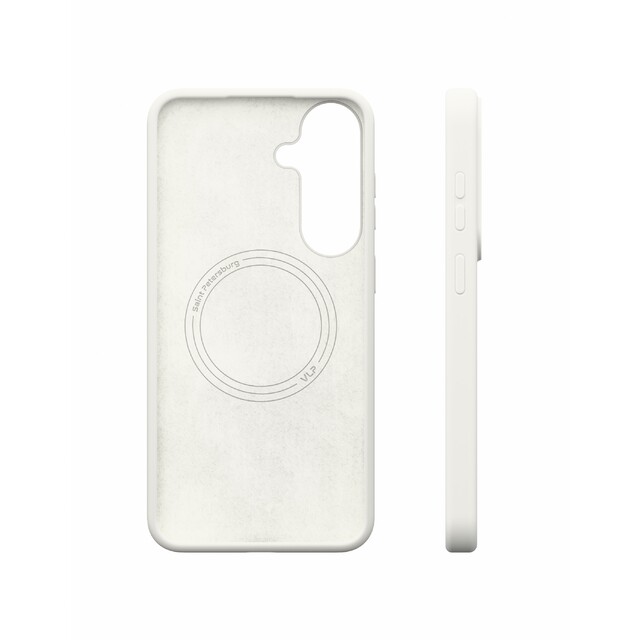 Чехол-накладка VLP Lite Mist Case с MagSafe для Samsung Galaxy S26 FE, белый