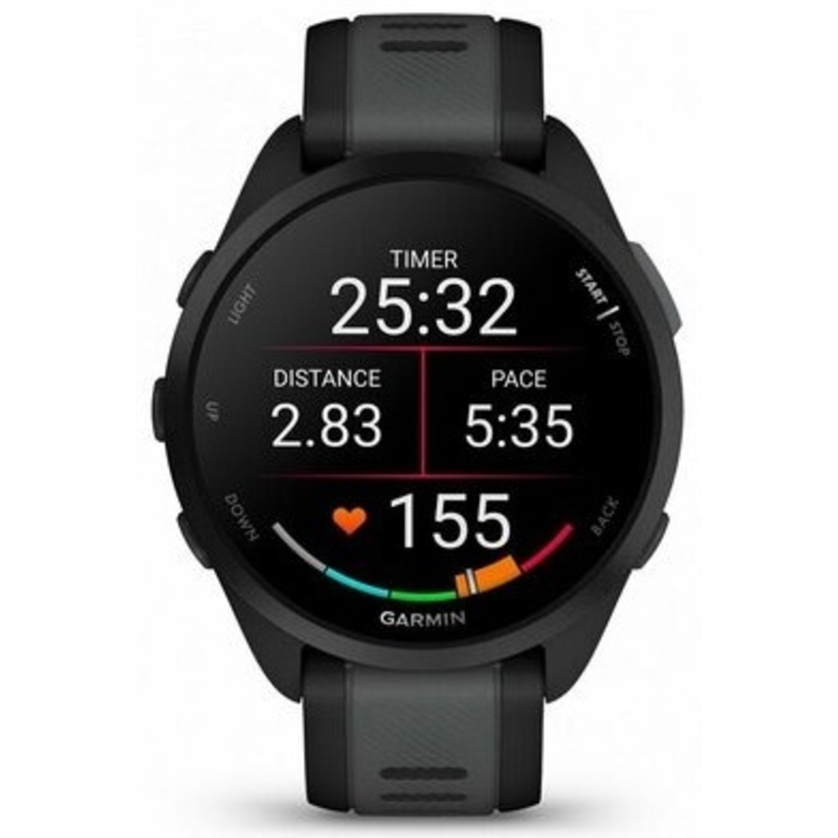 Умные часы Garmin Forerunner 165, черный