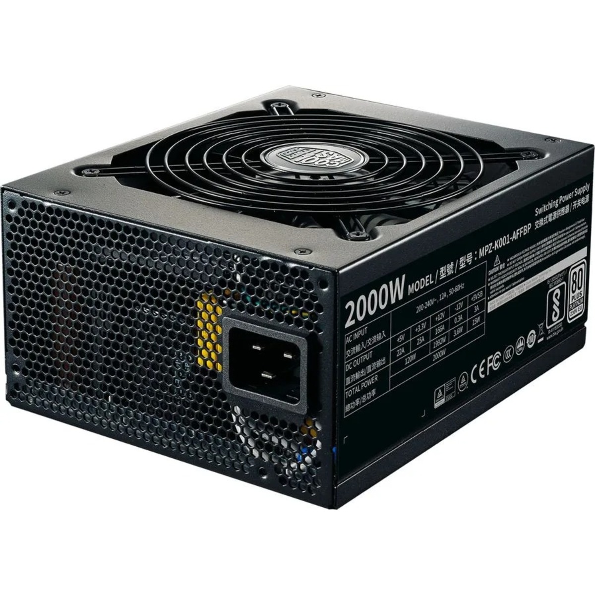 Блок питания Cooler Master ATX 2000W M2000