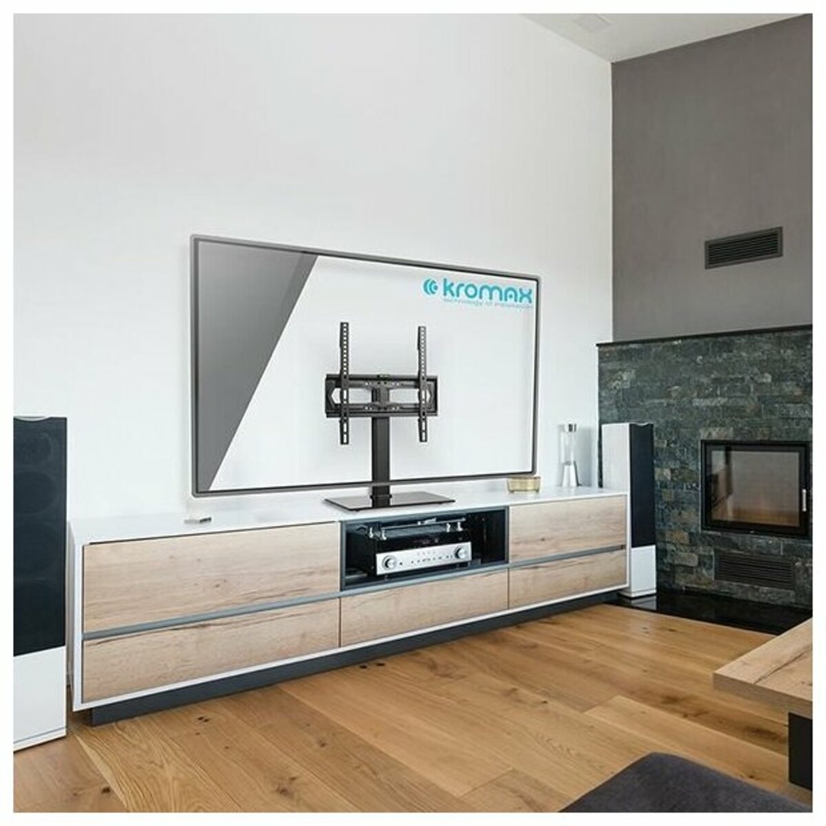 Стойка для телевизора Kromax X-STAND-2 (Цвет: Black)