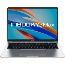 Ноутбук Infinix Inbook Y3 Max YL613 Core i5 1235U 8Gb SSD512Gb Intel UHD Graphics 16 IPS FHD (1920x1080) Windows 11 silver WiFi BT Cam (71008301534)