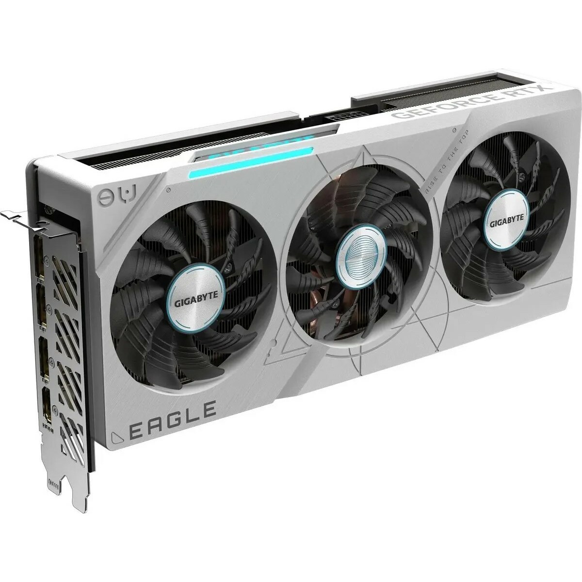 Видеокарта GIGABYTE GeForce RTX 4070 Ti Super EAGLE OC ICE 16G (GV-N407TSEAGLEOC ICE-16GD)