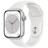 Умные часы Apple Watch Series 8 41mm Aluminum Case with Sport Band S/M (Цвет: Silver)
