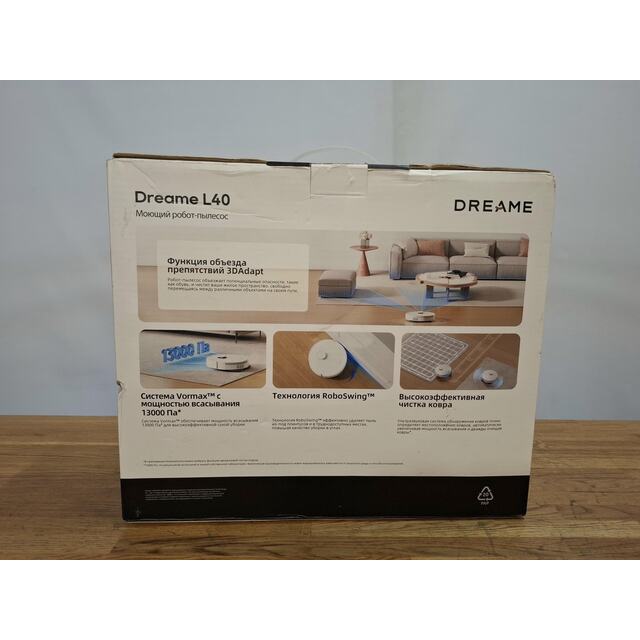 Робот-пылесос Dreame L40, белый