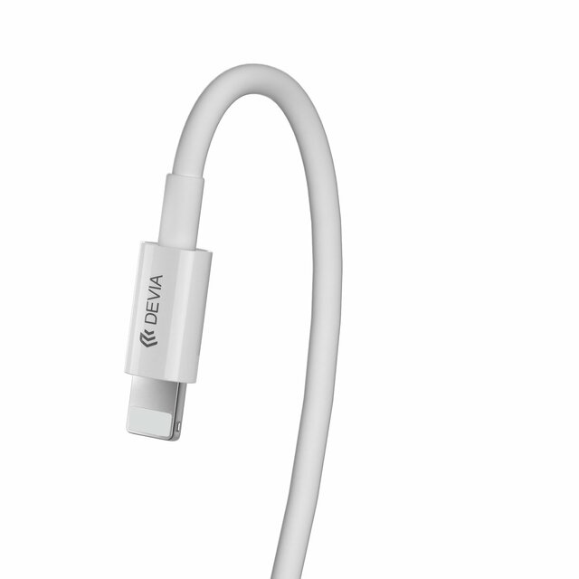 Кабель Devia Smart series PD Type-C to Lightning 3A 2m (Цвет: White) Кабель Devia Smart series PD Type-C to Lightning 3A 2m (Цвет: White)