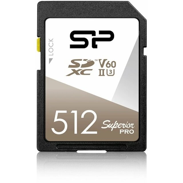 Карта памяти SDXC 512GB Silicon Power SP512GBSDXJV6V10 Superior Pro V60 w / o adapter, черный Карта памяти SDXC 512GB Silicon Power SP512GBSDXJV6V10 Superior Pro V60 w / o adapter, черный