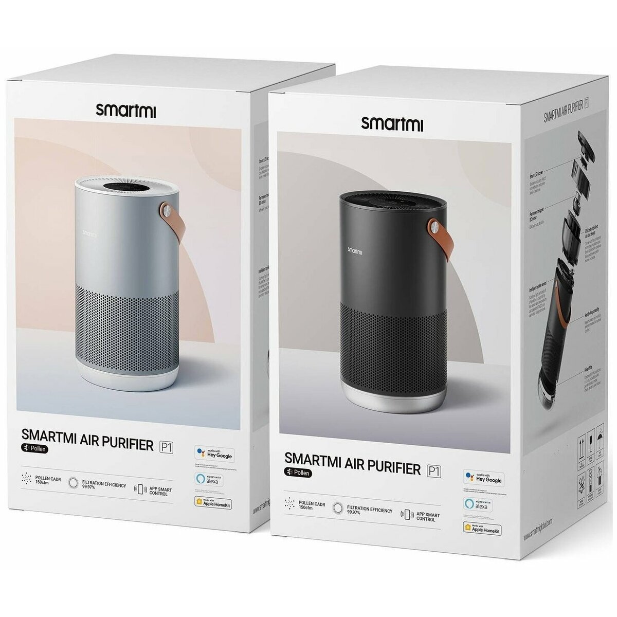 Очиститель воздуха Smartmi Air Purifier P1 (Цвет: Dark Gray)
