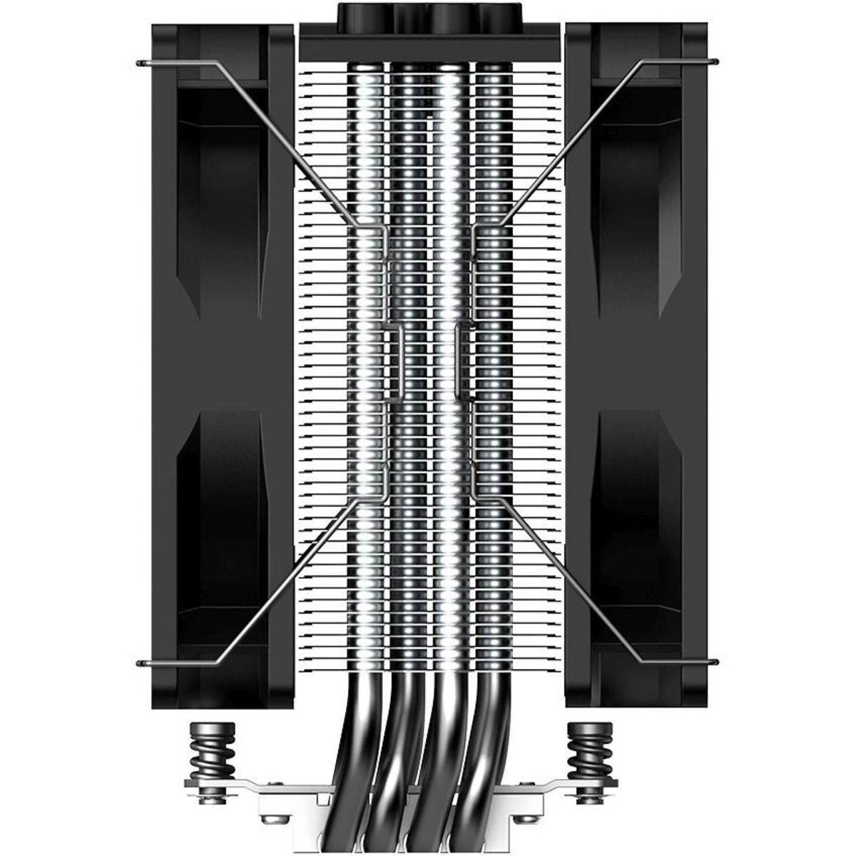 Устройство охлаждения(кулер) ID-Cooling SE-214-XT Plus Soc-AM5 / AM4 / 1151 / 1200 / 1700 черный 4-pin Al+Cu 200W 650gr Ret