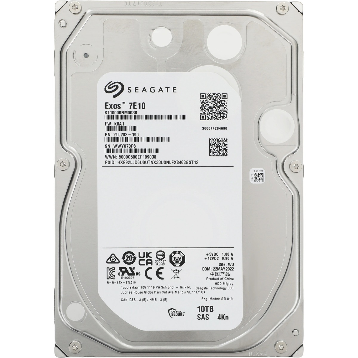 Жесткий диск Seagate SAS 3.0 10TB ST10000NM003B