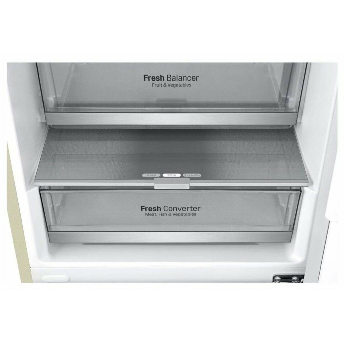 Холодильник LG GC-B459SEUM (Цвет: Beige)