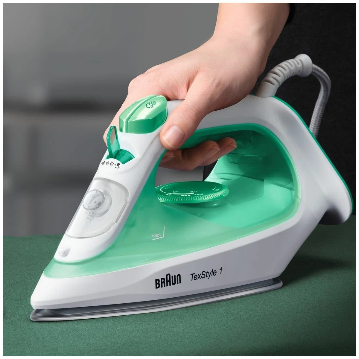 Утюг Braun SI1040GR (Цвет: Green / White)