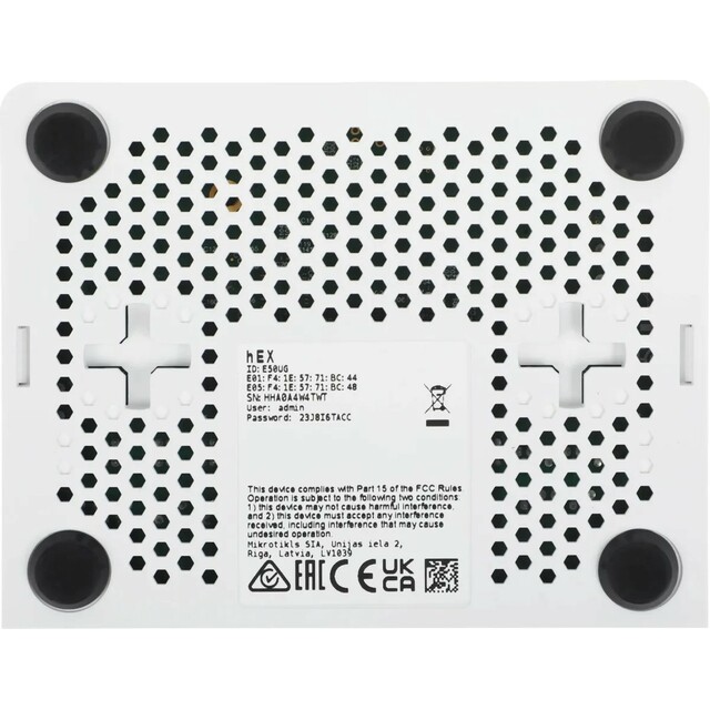 Маршрутизатор MikroTik hEX refresh (E50UG) 