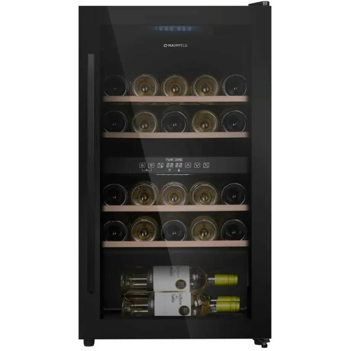Винный шкаф Maunfeld MFWC-85D28, черный