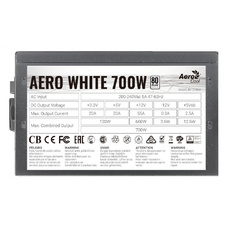 Блок питания Aerocool ATX 700W Aero White