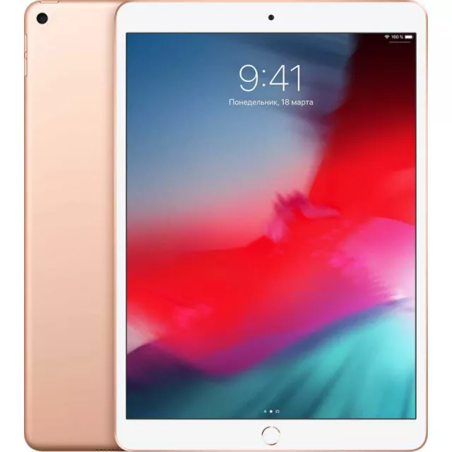 Планшет Apple iPad Air (2019) 256Gb Wi-Fi + Cellular MV0Q2RU/A (Цвет: Gold)