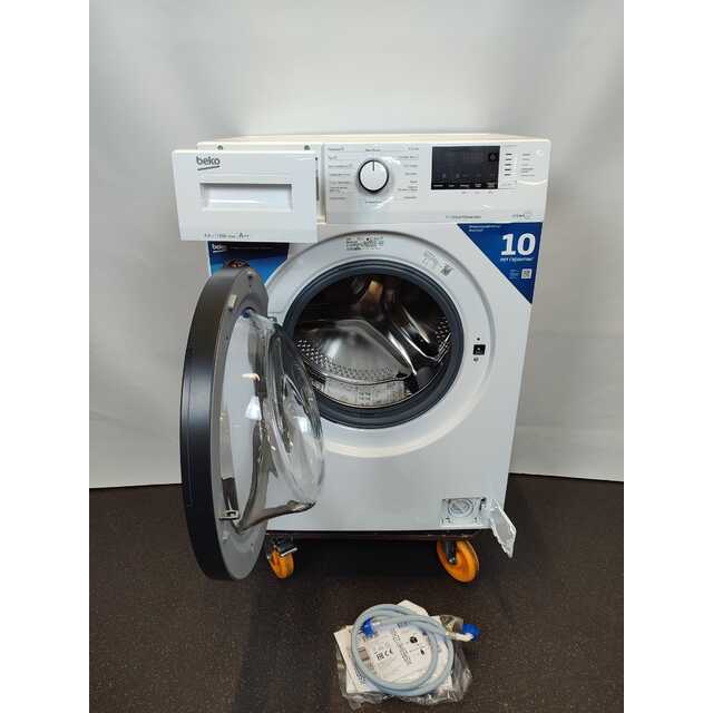 Стиральная машина Beko WSRE6H612ZAWI, белый