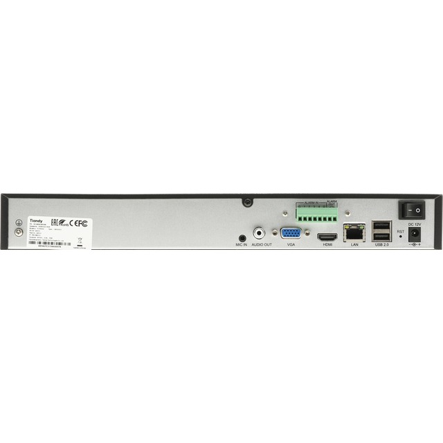 Видеорегистратор Tiandy TC-R3232 I/B/K/V3.1, черный
