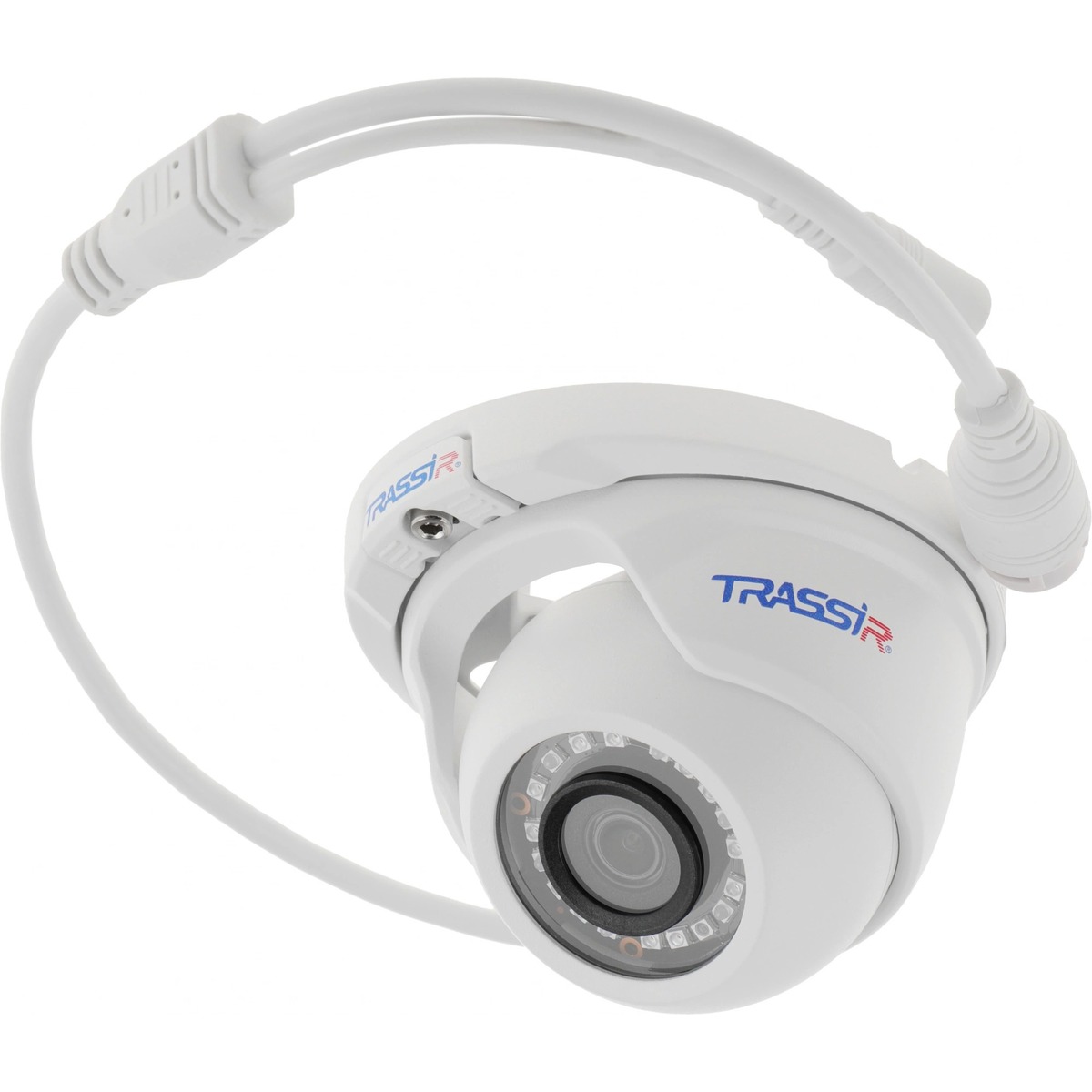 Видеокамера IP Trassir TR-D2S5-noPoE v2, белый