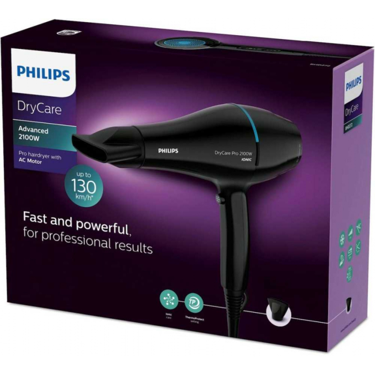 Фен Philips BHD272/00, черный