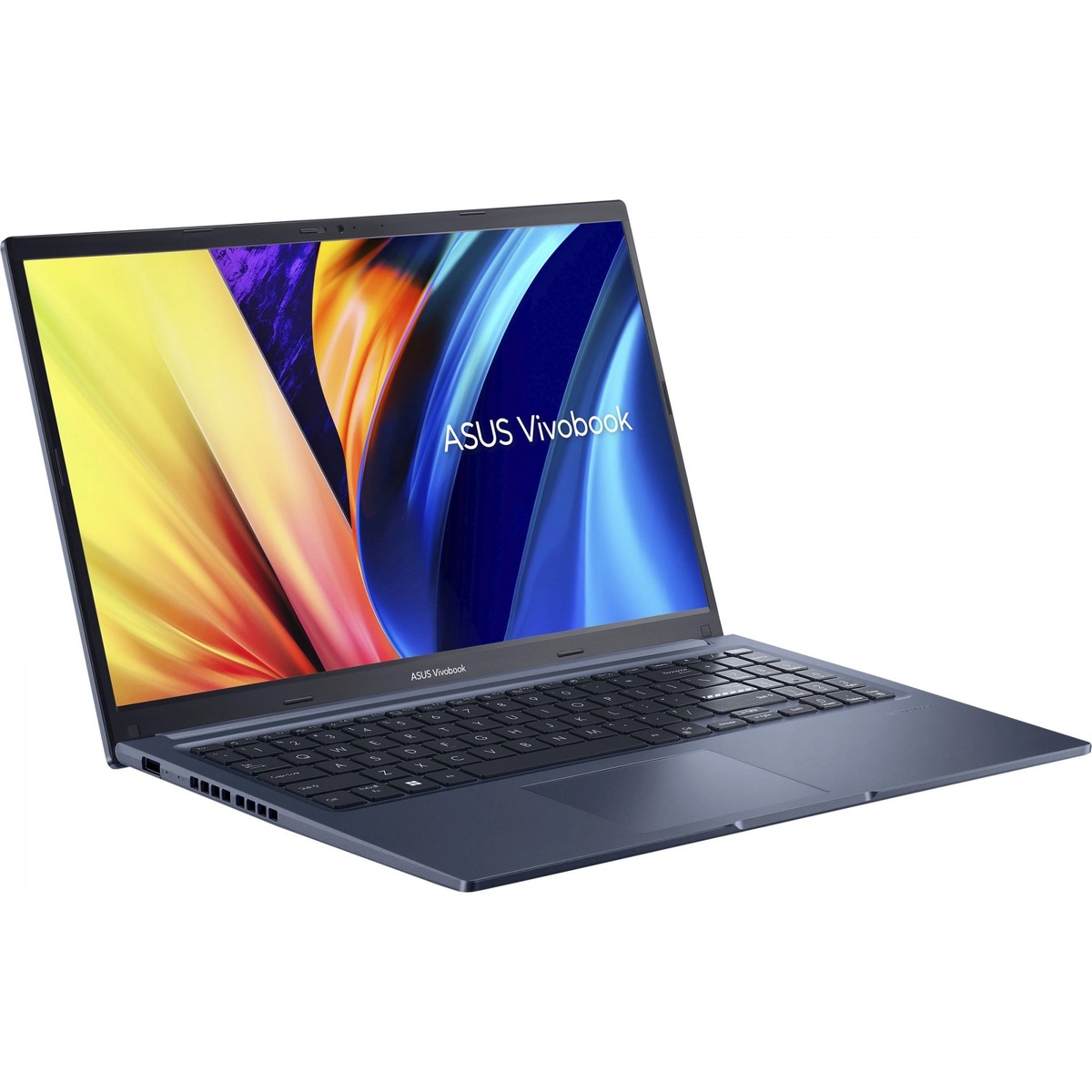 Ноутбук Asus VivoBook X1502ZA-BQ2345 Core i7 12700H 16Gb SSD512Gb Intel Iris Xe graphics 15.6 IPS FHD (1920x1080) noOS blue WiFi BT Cam (90NB0VX1-M03780)