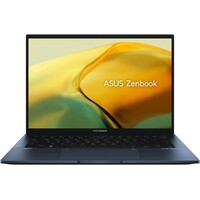 Ноутбук Asus Zenbook 14 UX3402VA-KP696 (Intel Core i5 13500H 2.6Ghz/16Gb LPDDR5/SSD 512Gb/Intel Iris Xe graphics/14 /IPS/WQXGA (2560x1600)/noOS/blue/WiFi/BT/Cam) 