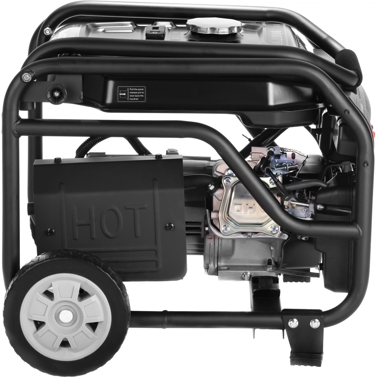 Генератор Hyundai HHY 3050F 3.2кВт, черный