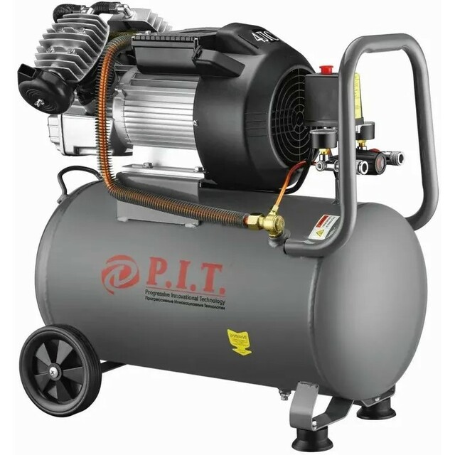 Компрессор поршневой P.I.T. PAC016003-2,5 / 50 ( Цвет: Gray)