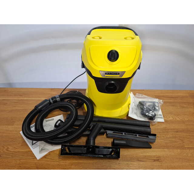 Строительный пылесос Karcher WD 3 V-17 / 4 / 20 (Цвет: Yellow)