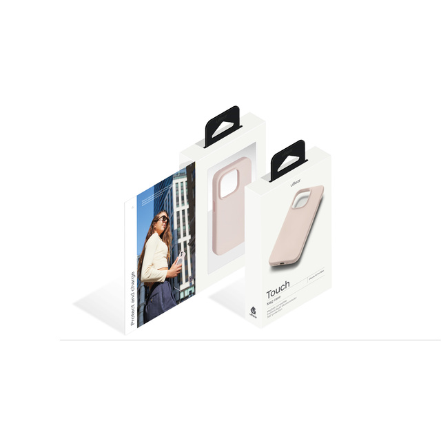 Чехол-накладка uBear Touch Mag Case для смартфона Apple iPhone 14 Pro Max (Цвет: Rose)