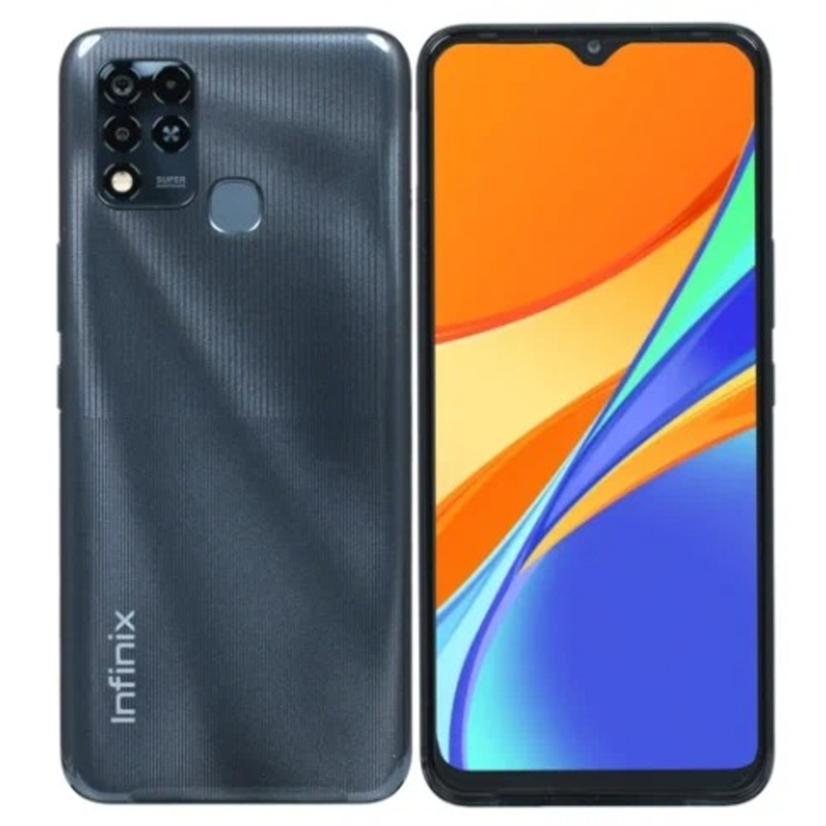 Смартфон Infinix HOT 11 4 / 128Gb (Цвет: Polar Black)