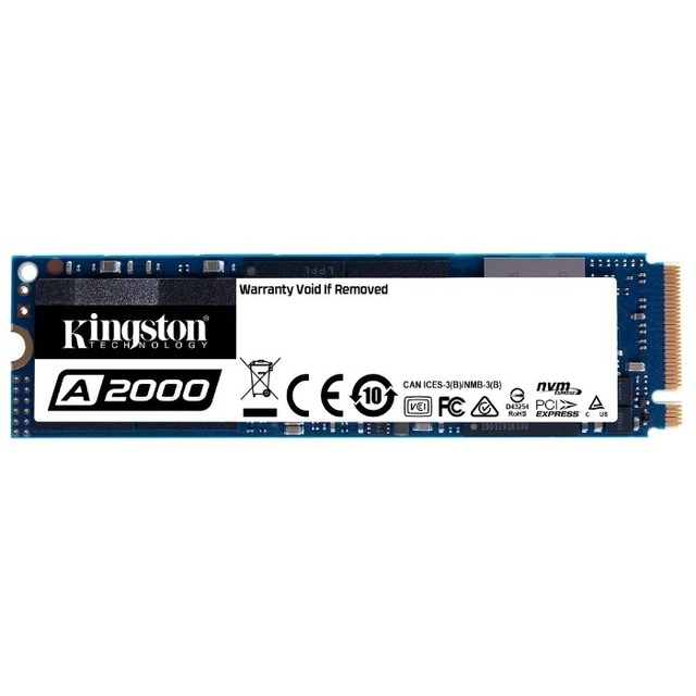 Накопитель SSD Kingston PCI-E 3.0 x4 250GB SA2000M8 / 250G