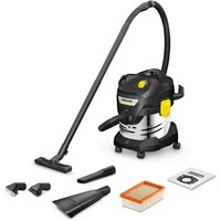 Строительный пылесос Karcher WD 4 S (Цвет: Black/Silver)