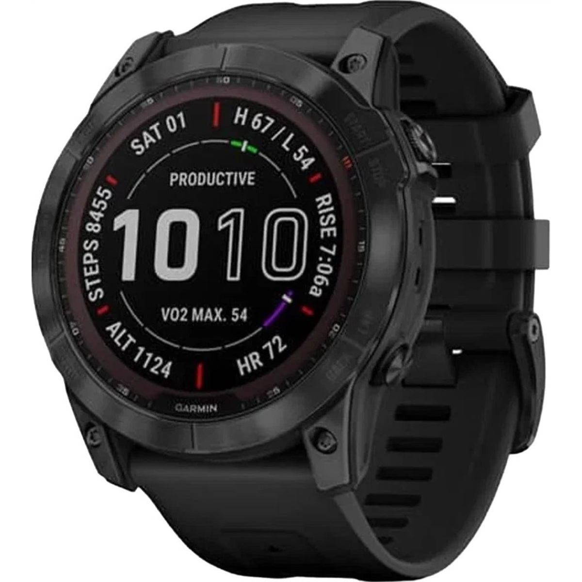 Умные часы Garmin Fenix 7X Sapphire Solar (Цвет: Black)