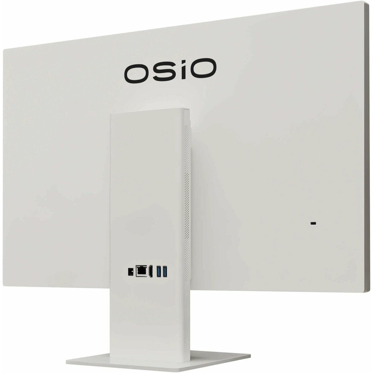 Моноблок Osio BaseLine B240i-024w (Intel Core i3 1115G4 3Ghz/16Gb DDR4/SSD512Gb/Intel UHD Graphics/IPS/FHD (1920x1080)/noOS/white/WiFi/BT/Cam) 
