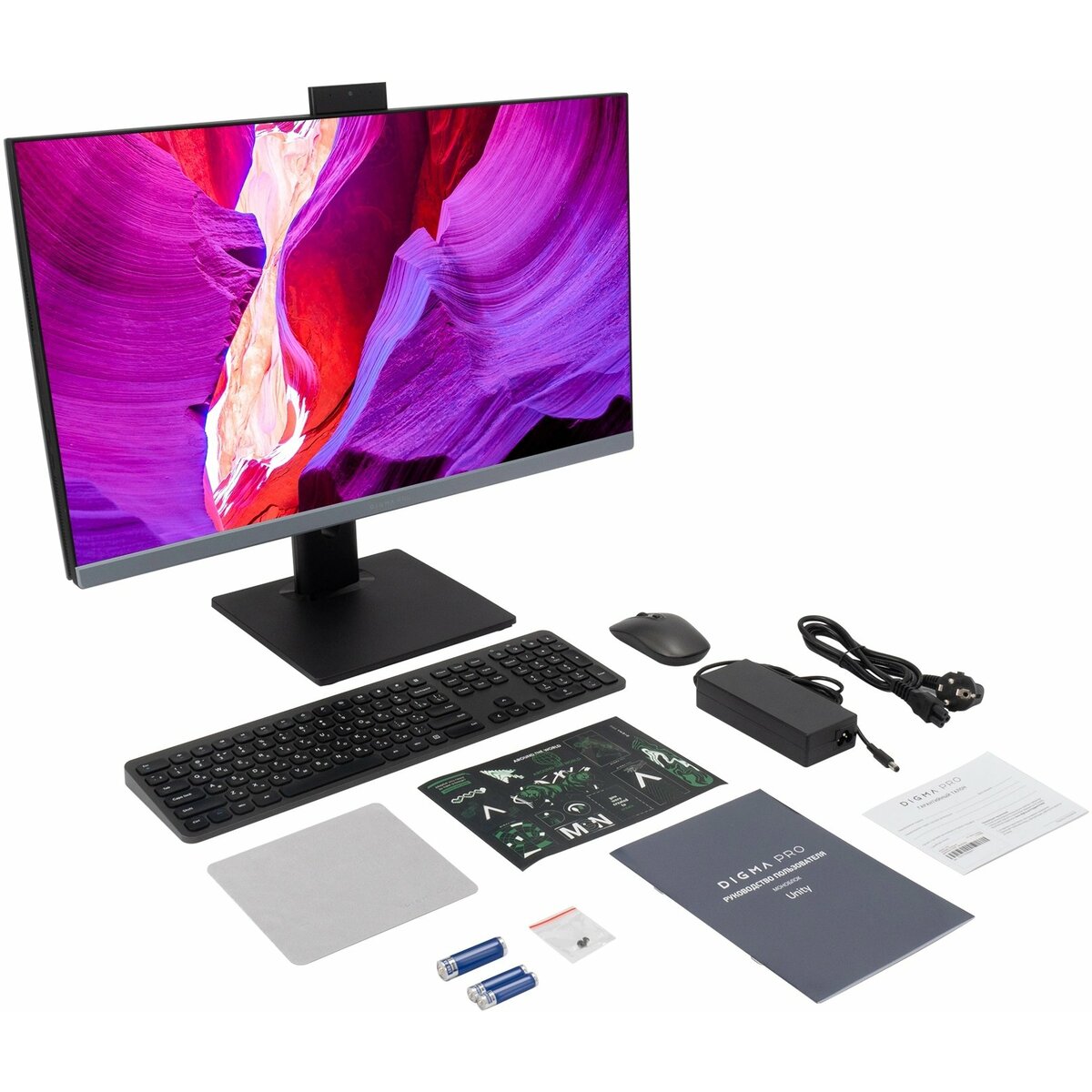 Моноблок Digma Pro Unity (Core i5 13500HX 2.5Ghz / 16Gb DDR4 / SSD512Gb / Intel UHD Graphics 730 / 27
