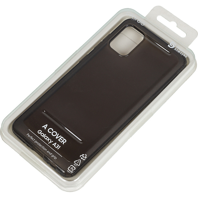 Чехол-накладка Araree A cover для смартфона Samsung Galaxy A31, черный