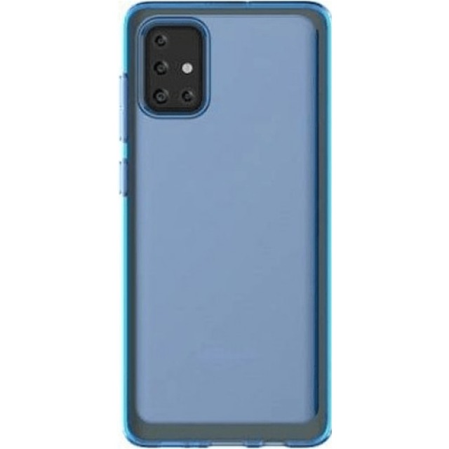 Чехол-накладка Araree M cover для смартфона Samsung Galaxy M31 (Цвет: Blue)