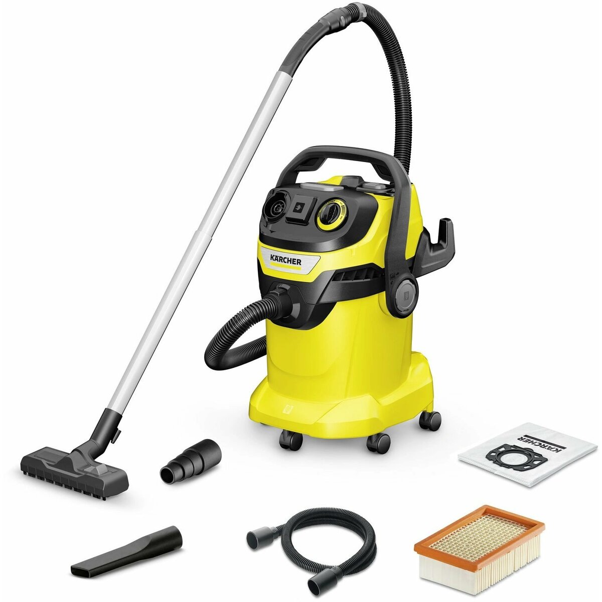 Строительный пылесос Karcher WD 6 P V-25/8/22/T (Цвет: Yellow)