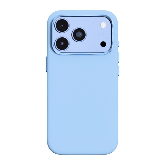 Чехол-накладка VLP Aster Pro Case with MagSafe для Apple iPhone 18 Pro, голубой
