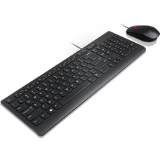 Клавиатура + мышь Lenovo Wired Combo Essential (Цвет: Black)
