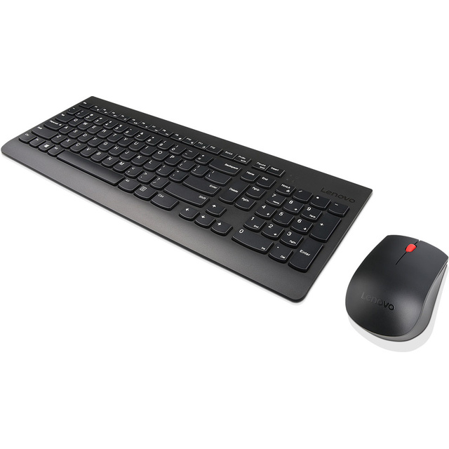 Клавиатура + мышь Lenovo Essential, черный