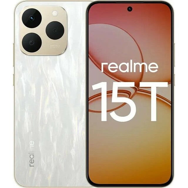 Смартфон realme 15T 12 / 256Gb, белый